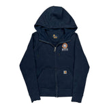 Northstar Recycling Logo Carhartt Hoodie - Small Navy Cotton