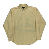 Ralph Lauren Sport Shirt - Small Yellow Cotton
