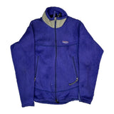 Made In USA Patagonia Fleece - Medium Blue Polyester