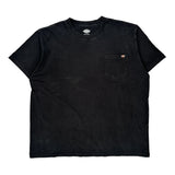Dickies Tall T-Shirt - 2XL Black Cotton