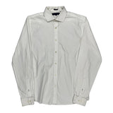 Tommy Hilfiger Slim Fit Shirt - Medium White Cotton