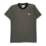 Made In USA Chase Authentics Striped T-Shirt - Medium Grey Cotton