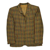 Burberry Checked Blazer - XL Multicoloured Wool Blend