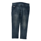 Diesel Jeans - 38W 30L Dark Wash Denim