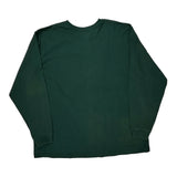 Carhartt Long Sleeve T-Shirt - 2XL Green Cotton