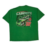 Bobby Labonte Chase Authentics Nascar T-Shirt - 2XL Green Cotton