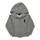 Age 2Polo Bear Polo By Ralph Lauren Hoodie - 2XS Grey Cotton