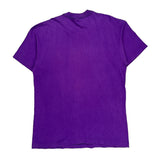 Phoenix Suns Fruit Of The Loom Single Stitch T-Shirt - XL Purple Cotton