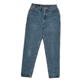 512 Levis Slim Fit Jeans - 28W UK 8 Blue Cotton