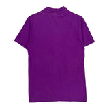Blank Body Scene Single Stitch T-Shirt - Large Purple Cotton