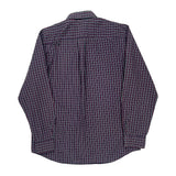 Tommy Hilfiger Checked Shirt - XL Burgundy Cotton