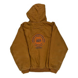 Corner Stone Graphic Jacket - XL Brown Cotton