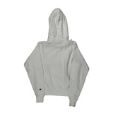 Reverse Weave Champion Spellout Hoodie - XS White Cotton