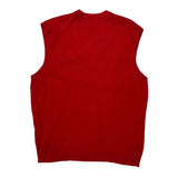 Ohio State Nike College Sweater Vest - Large Red Cotton