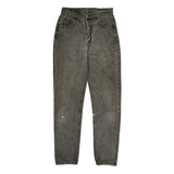 Levis Jeans - 26W UK 6 Grey Cotton