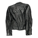 Demain Leather Jacket - Medium Black Leather