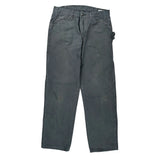Dickies Carpenter Trousers - 32W 32L Grey Cotton