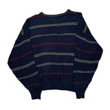 Bugle Boy Striped Jumper - XL White Acrylic