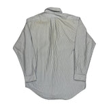 Polo By Ralph Lauren Striped Shirt - Large Blue Cotton