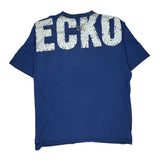 Ecko Unltd Hip Hop T-Shirt - 2XL Blue Cotton