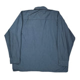 Dickies Shirt - 2XL Blue Cotton Blend