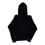 Reverse Weave Champion Hoodie - Small Black Cotton