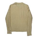 Tommy Hilfiger Jumper - Large Cream Cotton