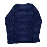 Patagonia Long Sleeve T-Shirt - XL Blue Polyester