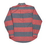 Tommy Hilfiger Striped Shirt - Large Grey Cotton
