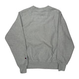 Reverse Weave Champion College Sweatshirt - Small Grey Cotton