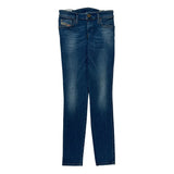 Diesel Skinny Jeans - 24W UK 4 Blue Cotton