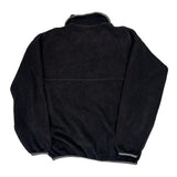 Synchilla Patagonia Collared Fleece - Medium Black Polyester
