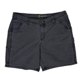 Carhartt Carpenter Shorts - 34W UK 14 Grey Cotton