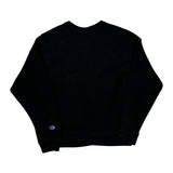 Reverse Weave Champion Sweatshirt - Large Black Cotton