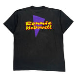 Ronnie Mcdowell Screen Stars Single Stitch T-Shirt - XL Black Cotton Blend