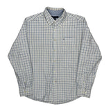 Tommy Hilfiger Checked Shirt - XL Blue Cotton