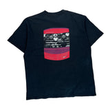 Made In USA Nike Graphic T-Shirt - Large Black Cotton