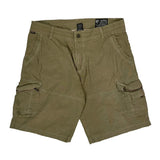 Kuhl Cargo Shorts - 36W 12L Khaki Cotton Blend