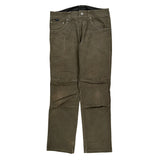 Kühl Double Knee Trousers - 31W 30L Brown Cotton