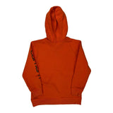 Age 10-12 Carhartt Hoodie - Medium Orange Cotton
