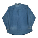 Burberry Denim Shirt - 2XL Blue Cotton