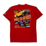 Racingjunk.Com Port & Company Graphic T-Shirt - XL Red Cotton