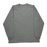 Nike Long Sleeve T-Shirt - XL Grey Cotton