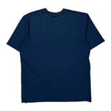 Carhartt T-Shirt - Large Blue Cotton