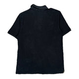 Burberry Brit Polo Shirt - Large Black Cotton