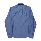 Tommy Hilfiger Striped Shirt - Medium Blue Cotton