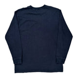 Dickies Long Sleeve T-Shirt - XL Navy Cotton