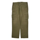 Dickies Cargo Trousers - 35W 30L Green Cotton