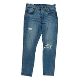 501 Levis Jeans - 28W UK 8 Blue Denim