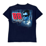Dale Earnhardt Jr. Nascar T-Shirt - Large Navy Cotton